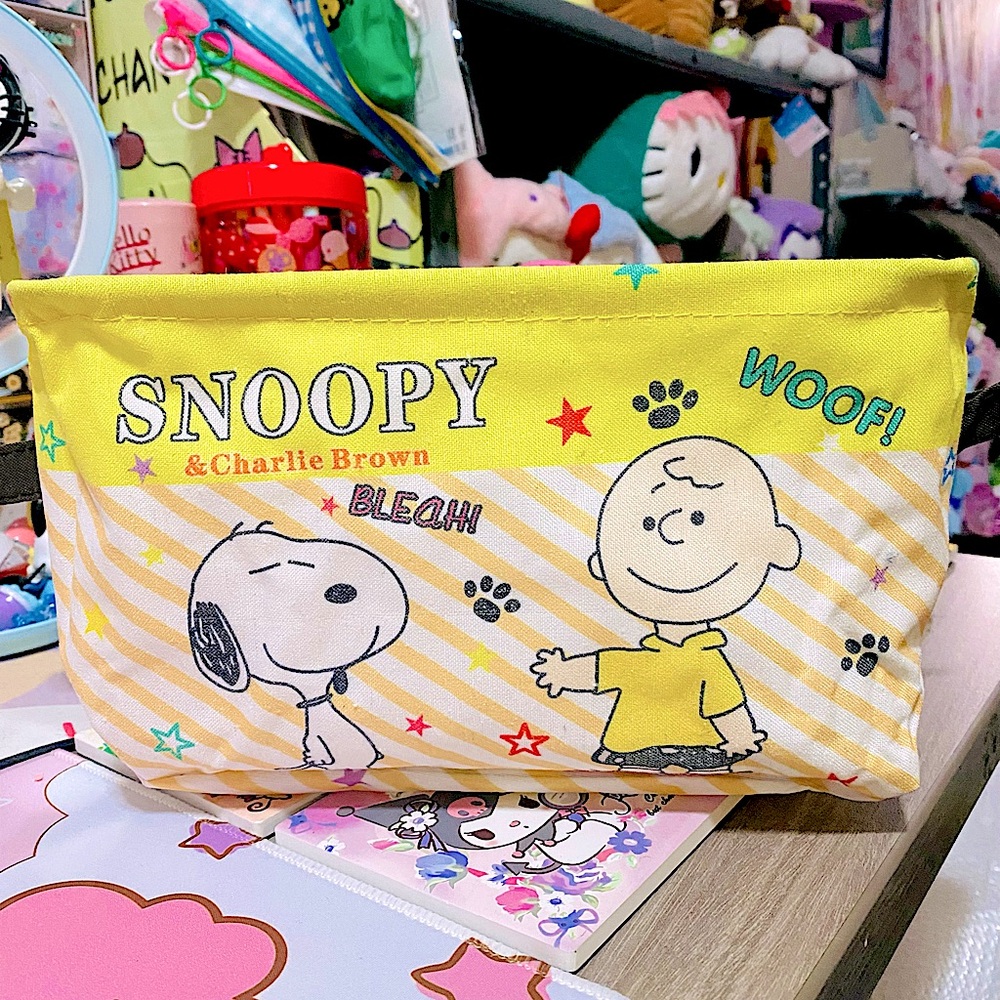 Snoopy storage bin